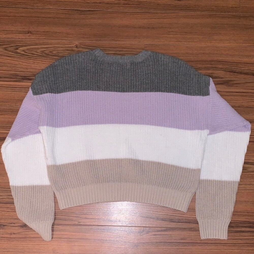 Hollister Striped Knitted Sweater